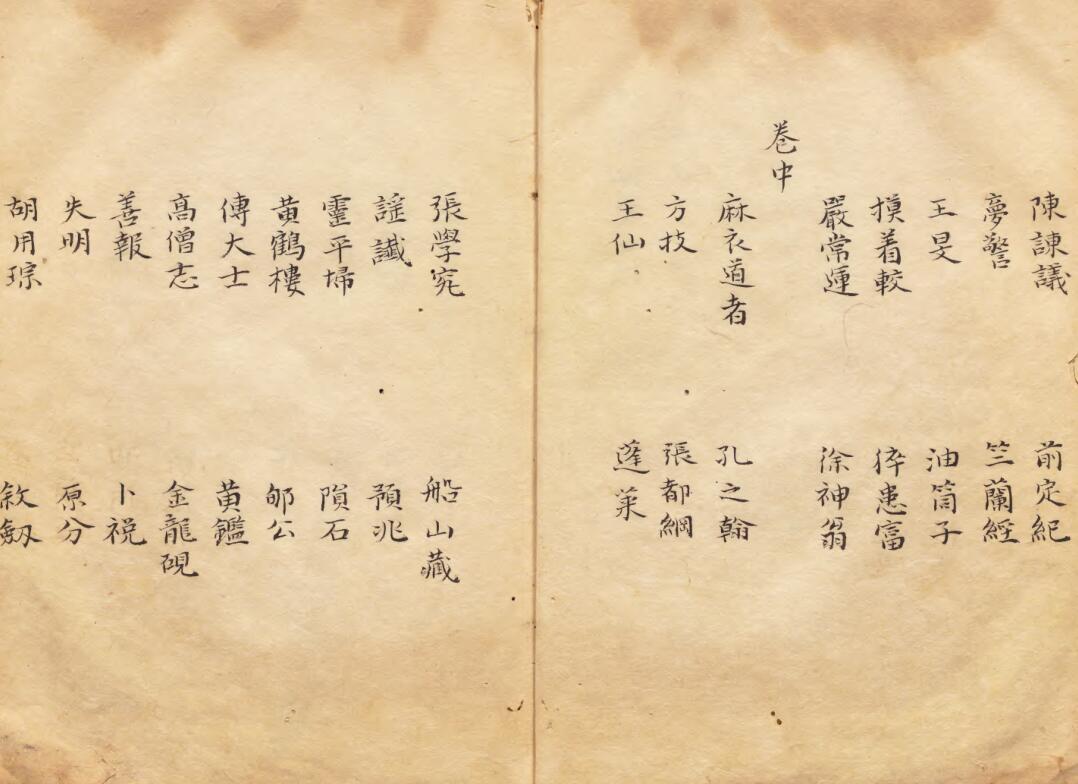 捜神秘覧 著者章炳文（宋）江戸初写本(图2)