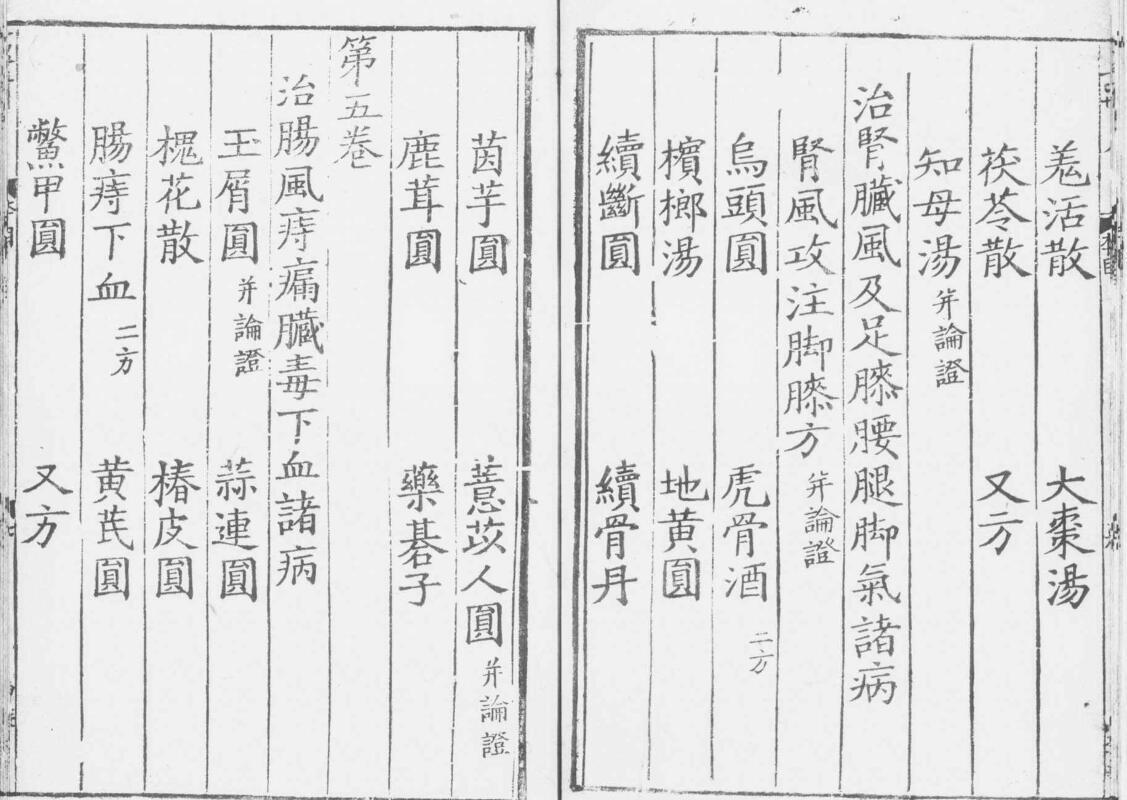 宋版-普濟本事方’6冊·存6卷（卷1-6）.[宋]許叔微撰【南宋】刊(图7)