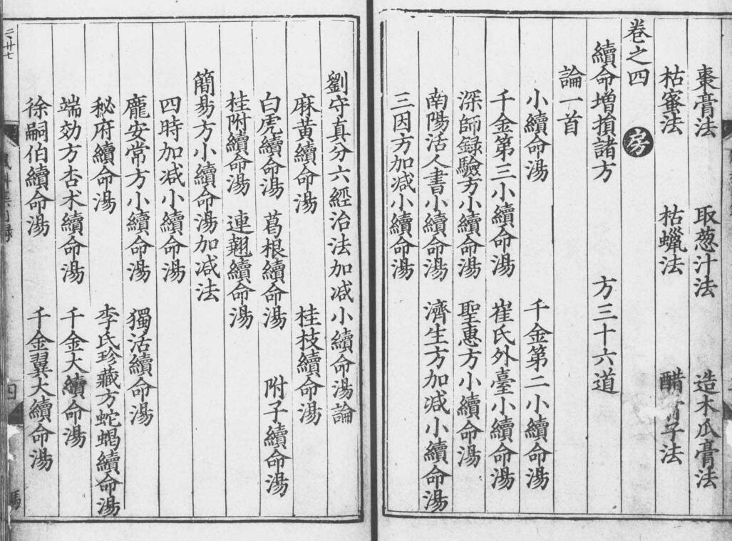 元版-新刊风科集验名方’28冊·存27卷（卷9缺）(图4)