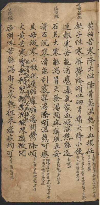 龚廷贤 手抄四言药性(图4)
