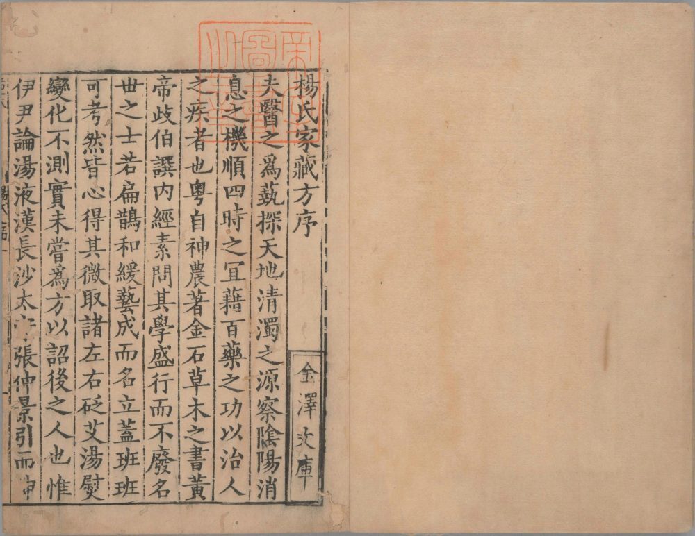 杨氏家藏方(图1)