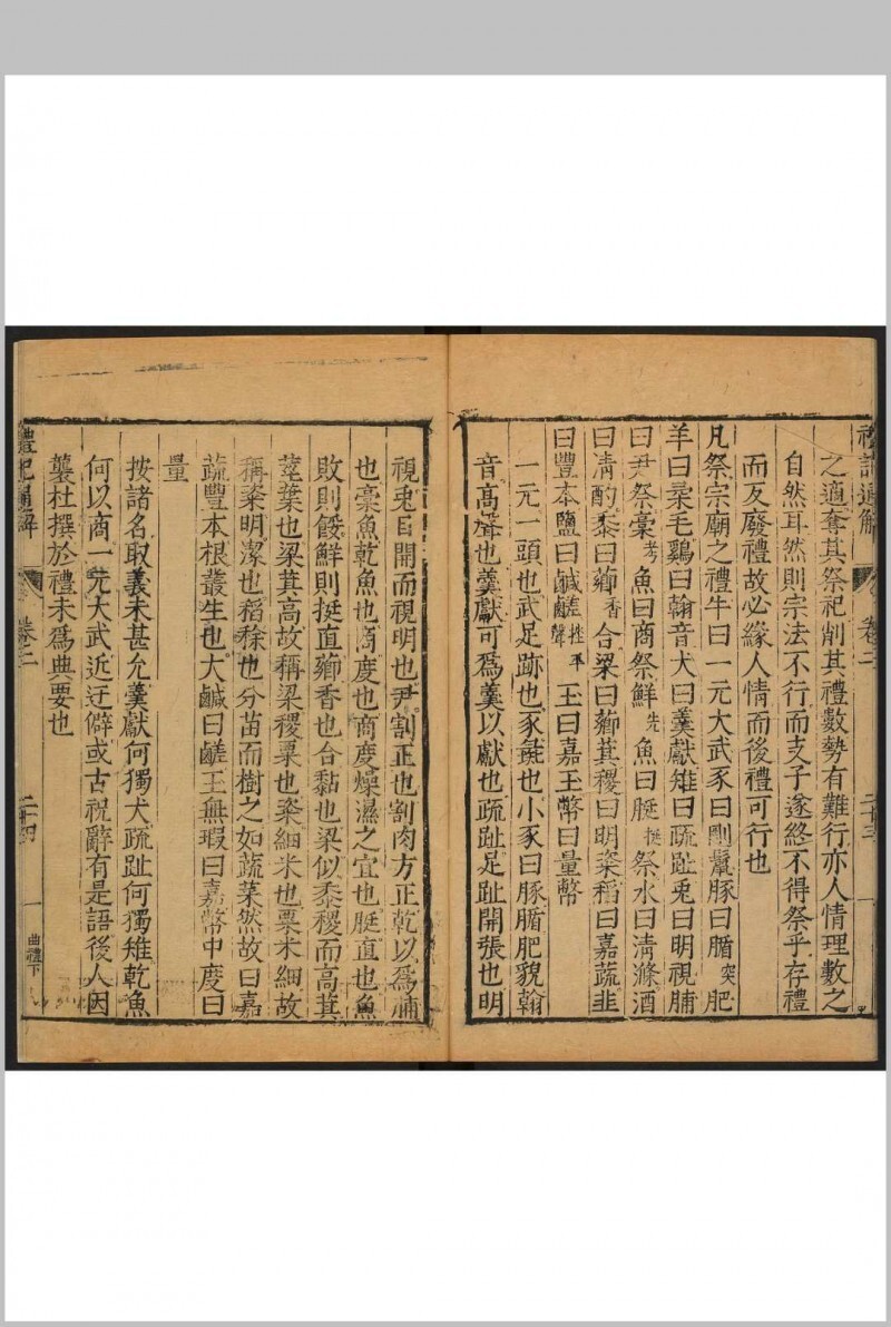 礼记通解 22卷, 读礼记  1卷 郝敬撰 郝氏, 明万历44年(图4)