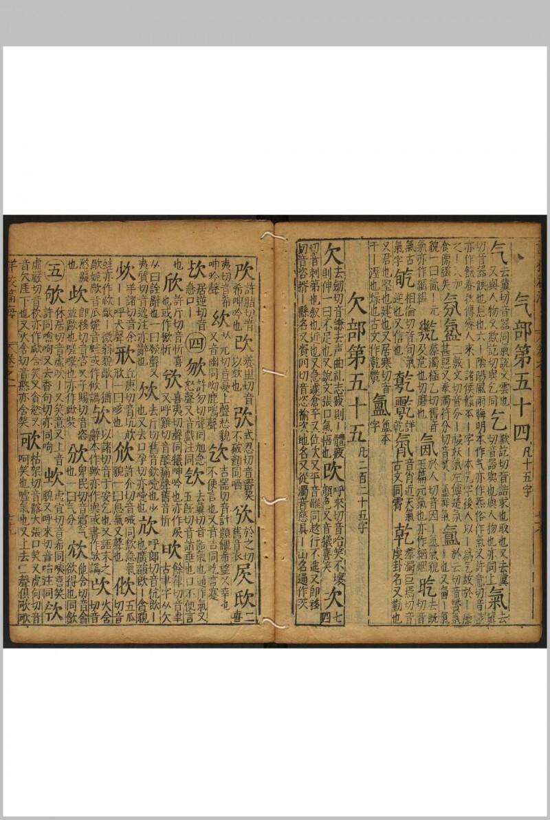 重刊详校篇海 5卷 李登撰 明万历36年(图8)