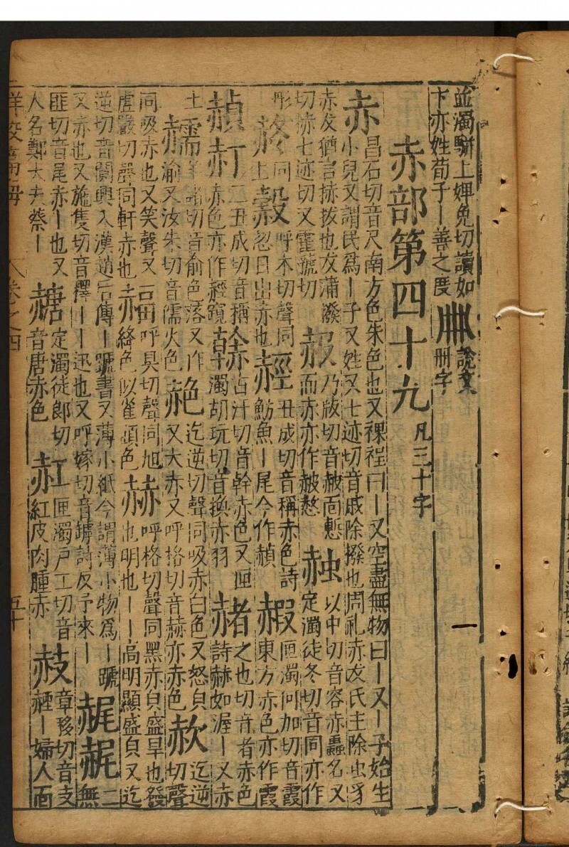 重刊详校篇海 5卷 李登撰 明万历36年(图13)