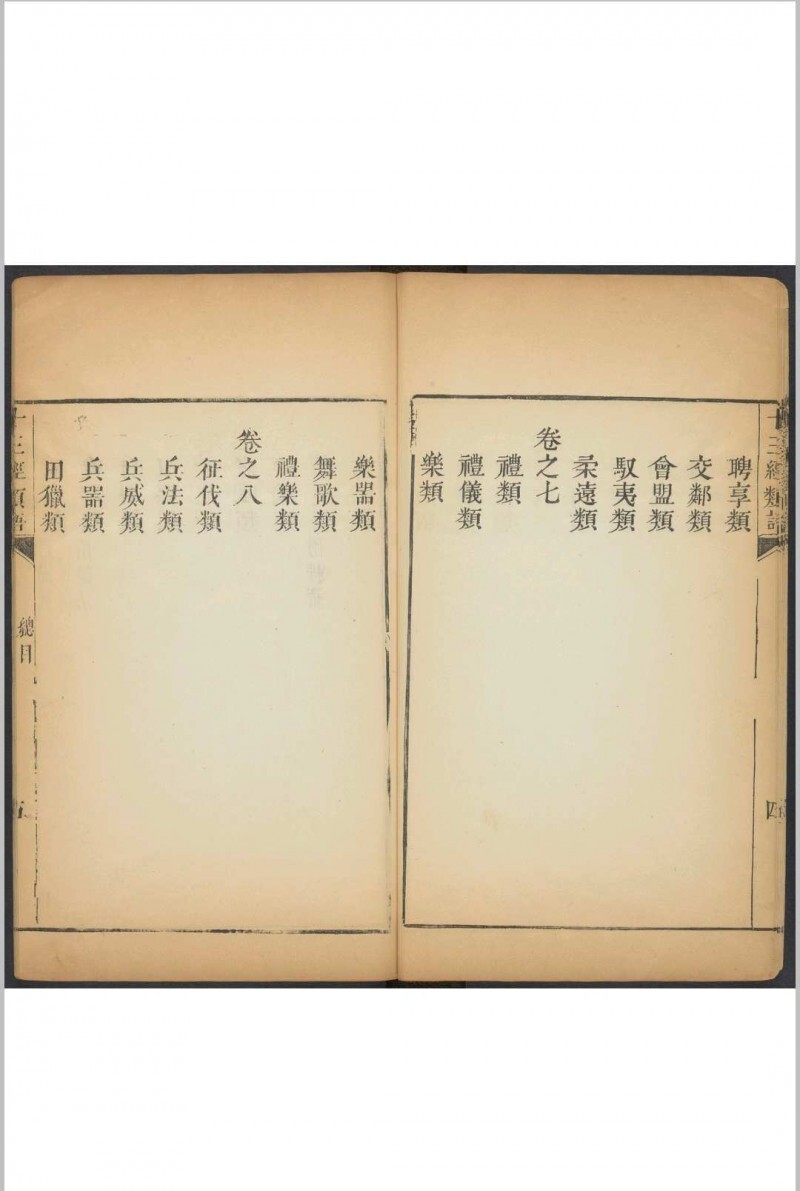 十三经类语 十四卷, 附序论一卷 罗万藻辑类 鲁重民纂注  何兆圣辑 潘育龙弘远堂重订, 清康熙55年(图12)