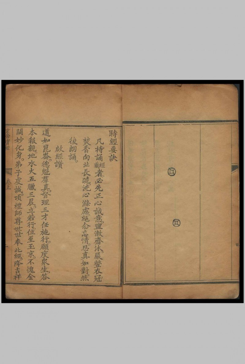 道家古籍《北极真武玄天上帝真经宝忏》(图4)