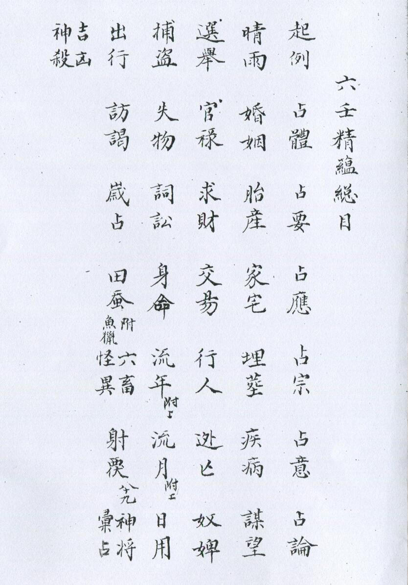 大六壬精蘊四卷(图1)