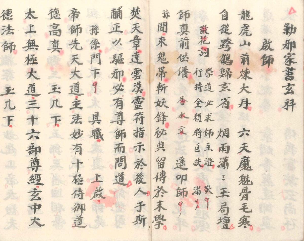 茅山勦邪家书玄科(图3)
