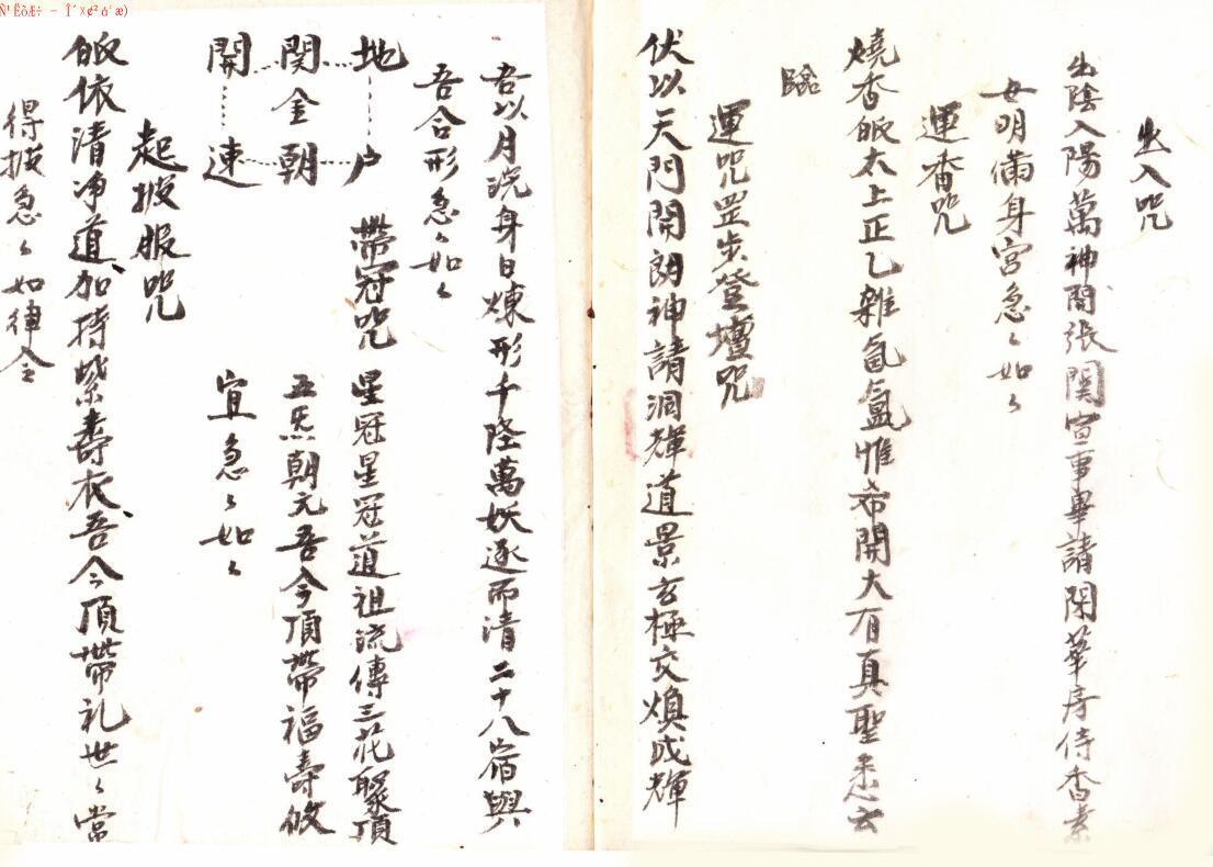 道家符咒古籍《玄门正一秘传》(图2)
