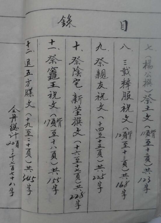 各类祝文式稿(图3)