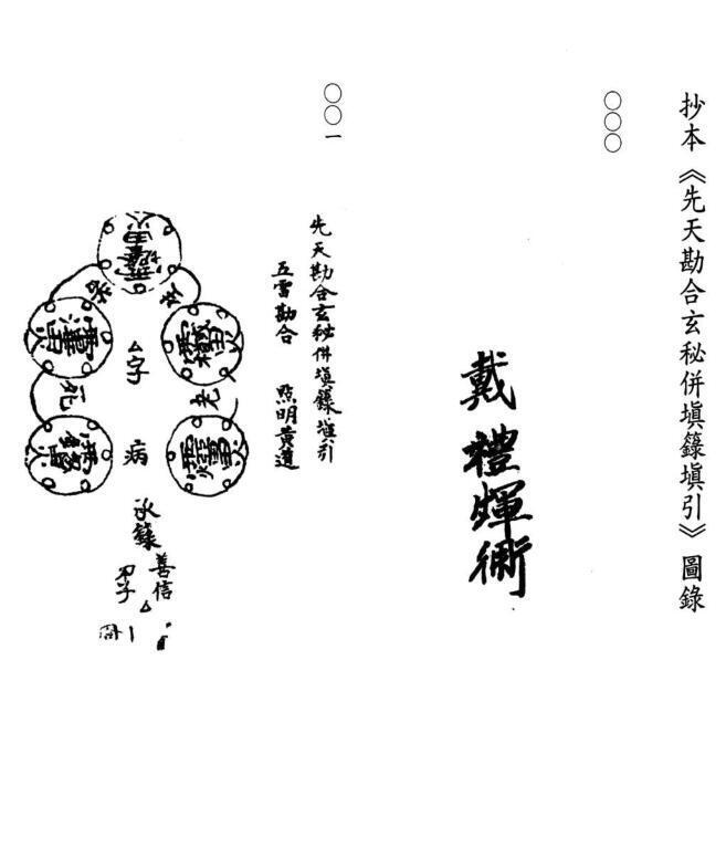 先天勘合玄秘并填箓填引(图1)