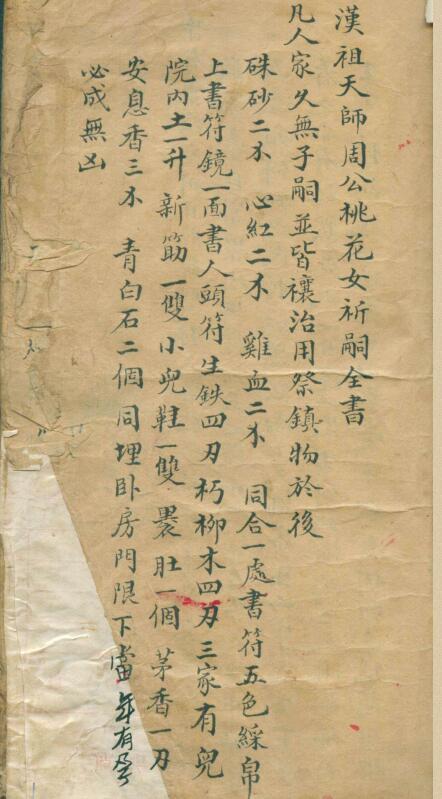 龙蜀经祈嗣全书(图2)