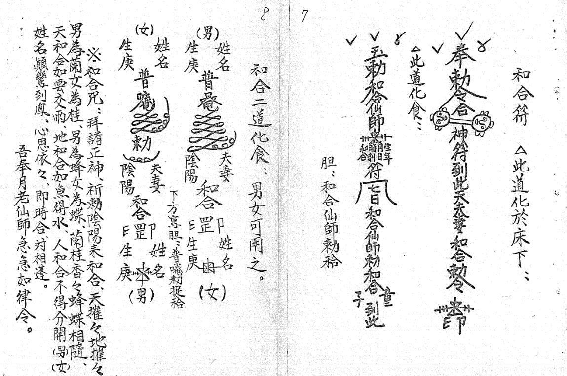 符书 民间符咒法术秘本(图6)