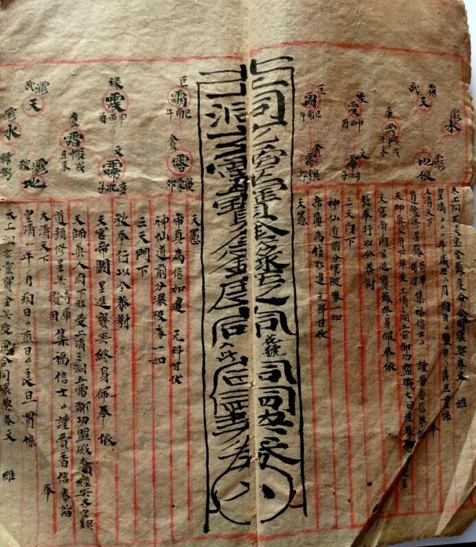 元阳上帝金门堪合(图5)