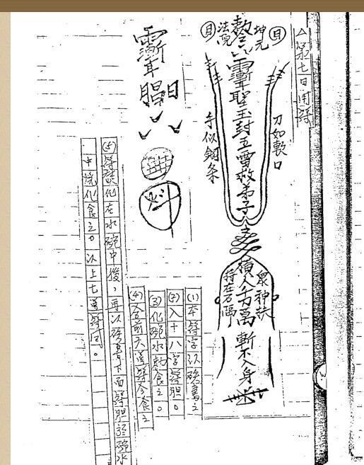 法师公修炼符箓秘本 民间手抄符咒法本百度网盘下载(图6)