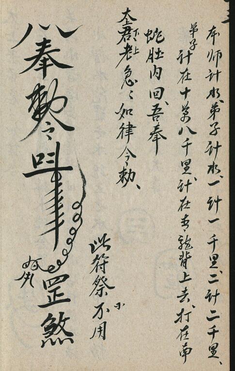 医秘法诀 道医符咒古籍百度网盘下载(图3)