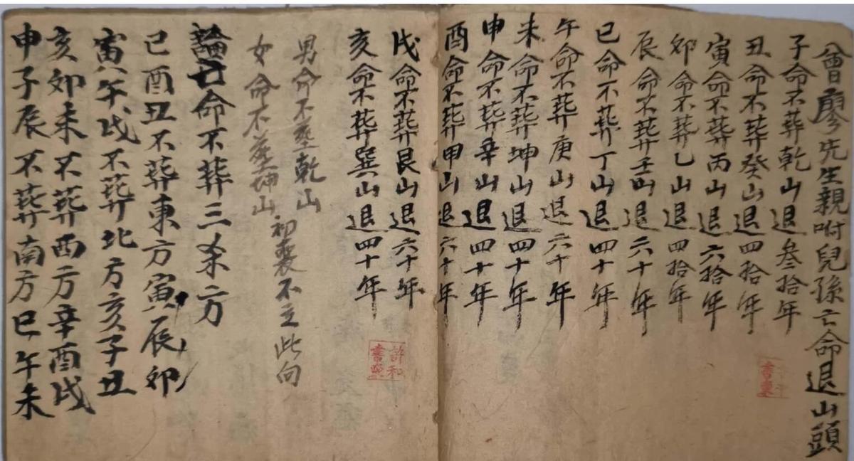 杨公地理葬法口决，手抄风水古籍——古籍屋(图6)