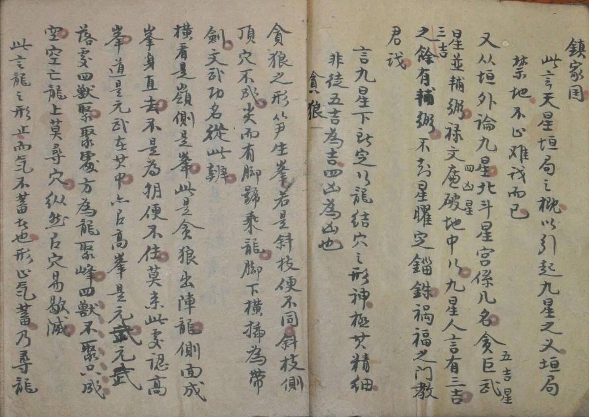 撼龙经真传秘本手抄本(图5)