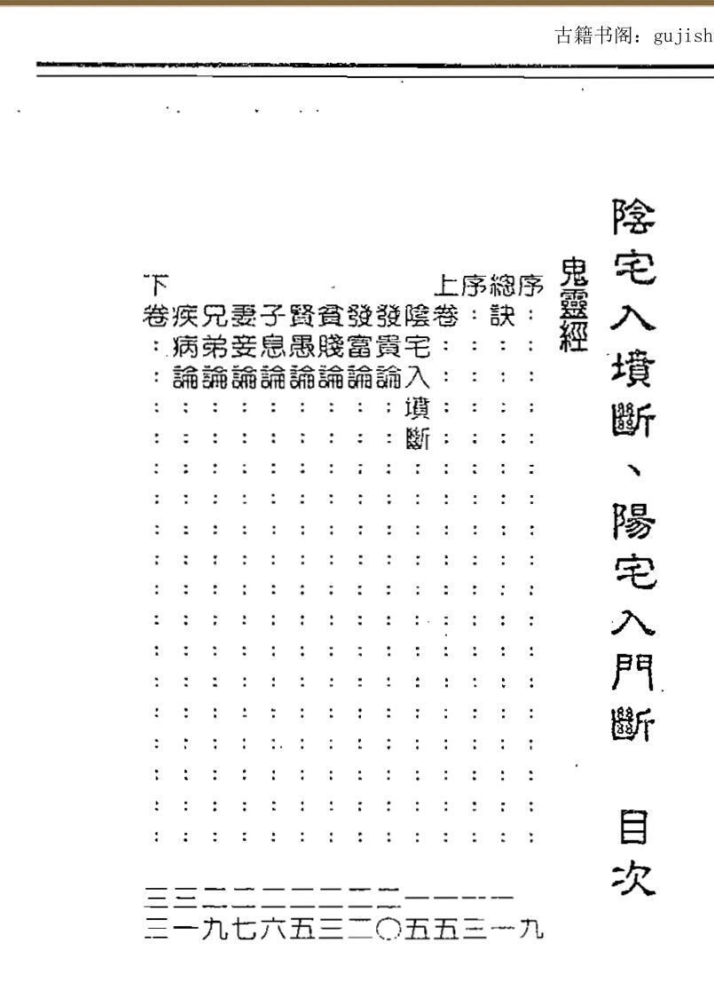 李崇仰，阴宅断阳宅断秘本通玄鬼灵经，附何知经，古镜歌 .pdf(图2)