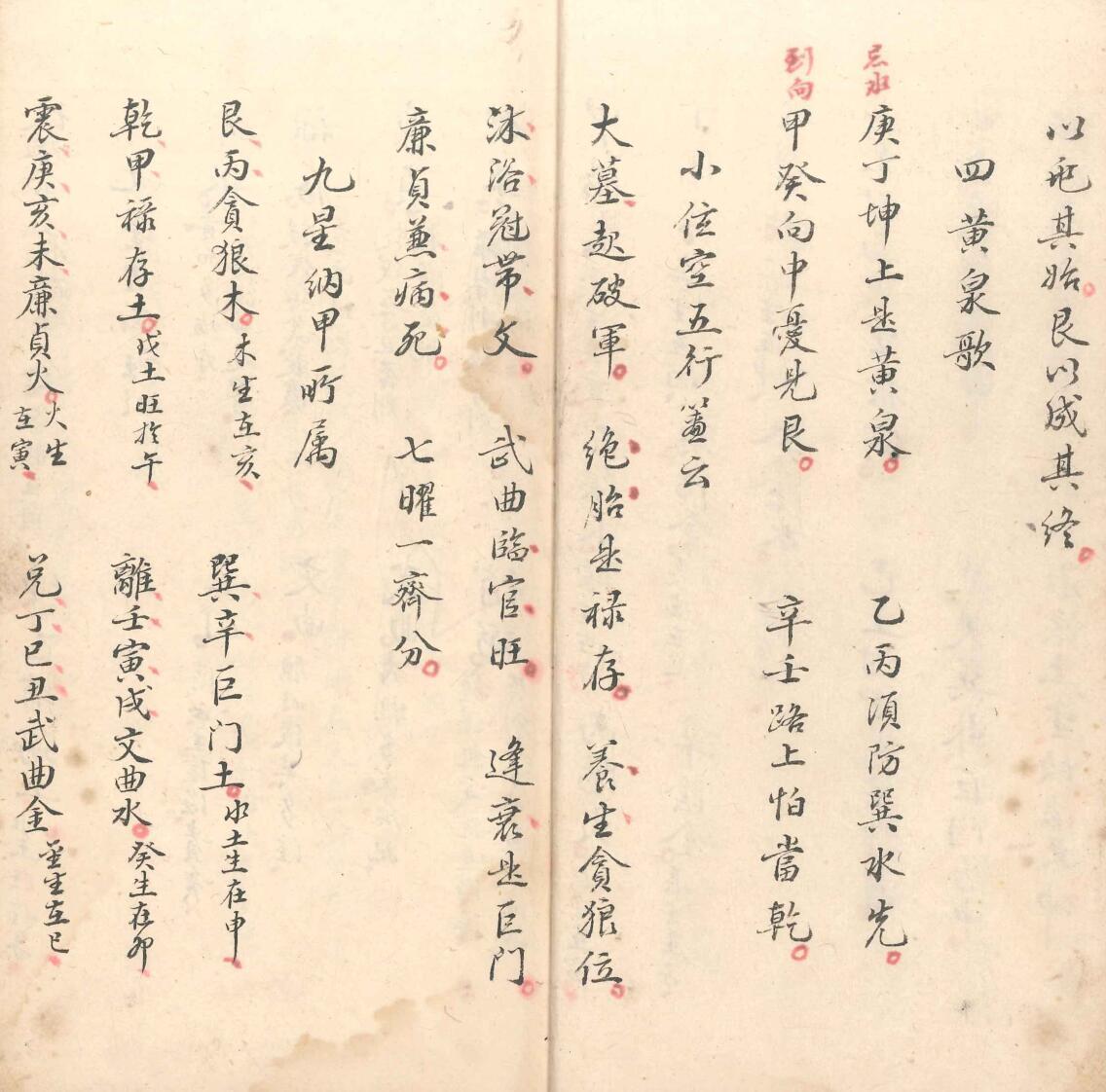 手抄风水古籍，左右消纳水法(图6)