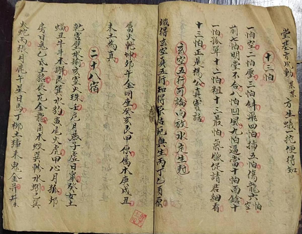 杨公寻龙秘诀杨公捍门第一格图(图5)
