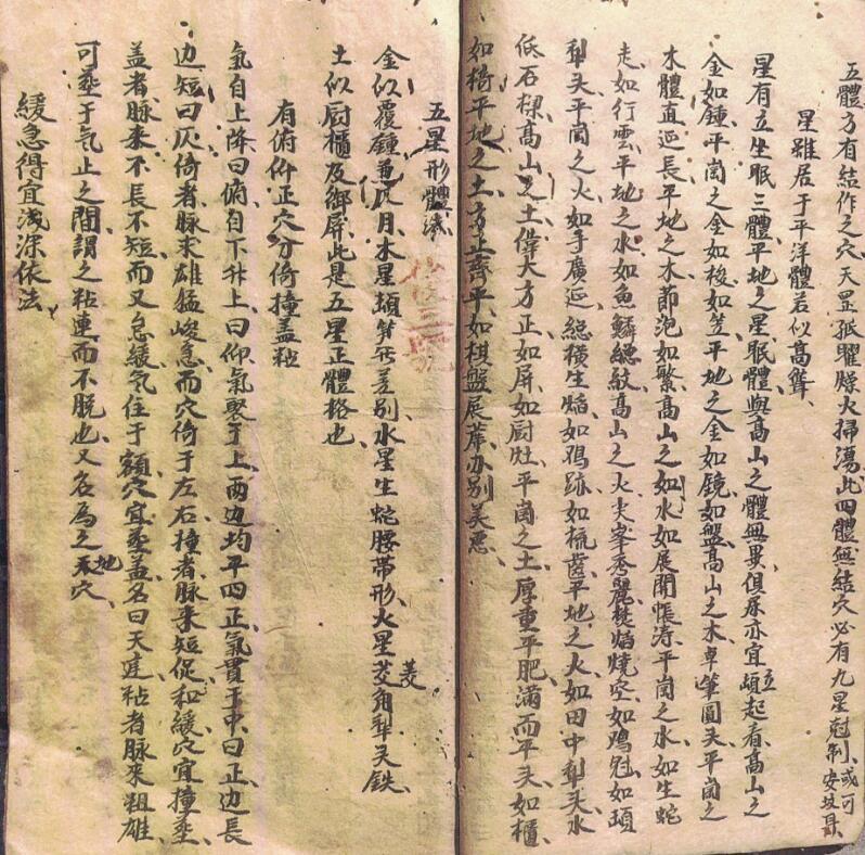 陈仁甫《寻龙要诀》清抄本，含叶九升先生水法真秘(图4)