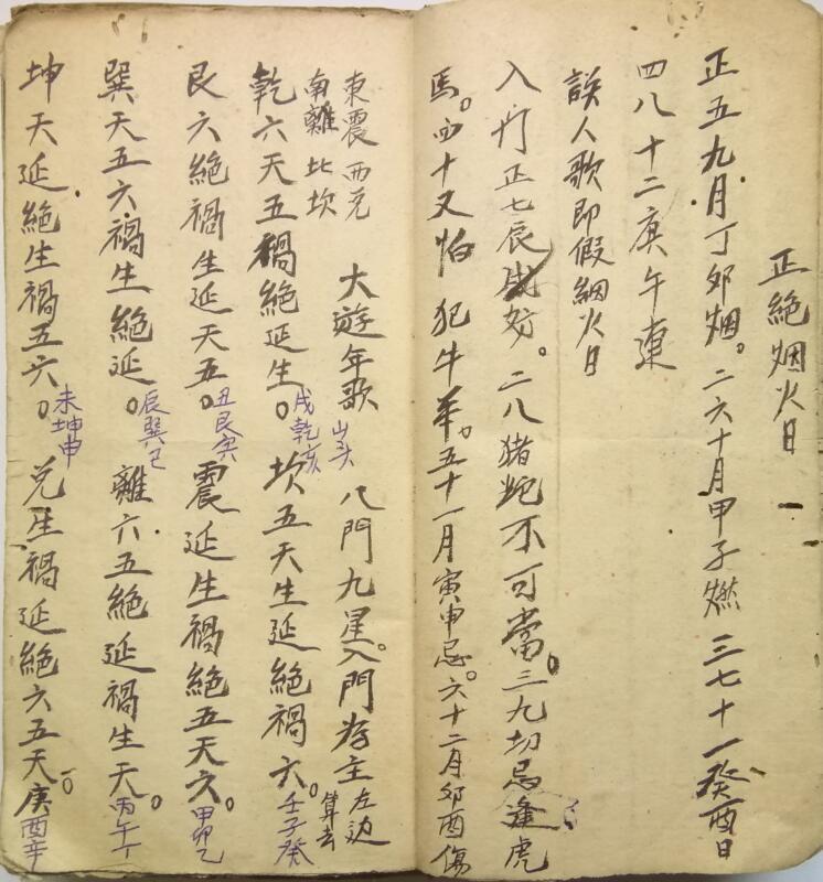 民间手抄风水：家用秘书，风水断吉凶择，出行择日法(图5)