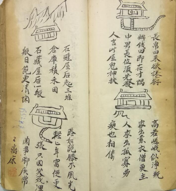 民间手抄风水：家用秘书，风水断吉凶择，出行择日法(图9)