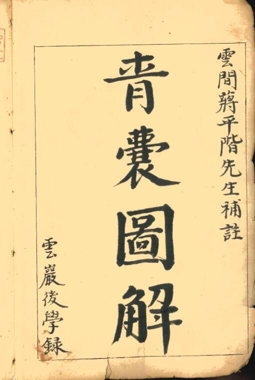 手抄秘本《青囊图解》清代名师秘传风水珍本,古籍屋网(图1)