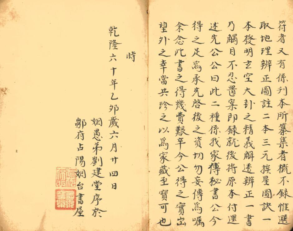 手抄秘本《青囊图解》清代名师秘传风水珍本,古籍屋网(图3)