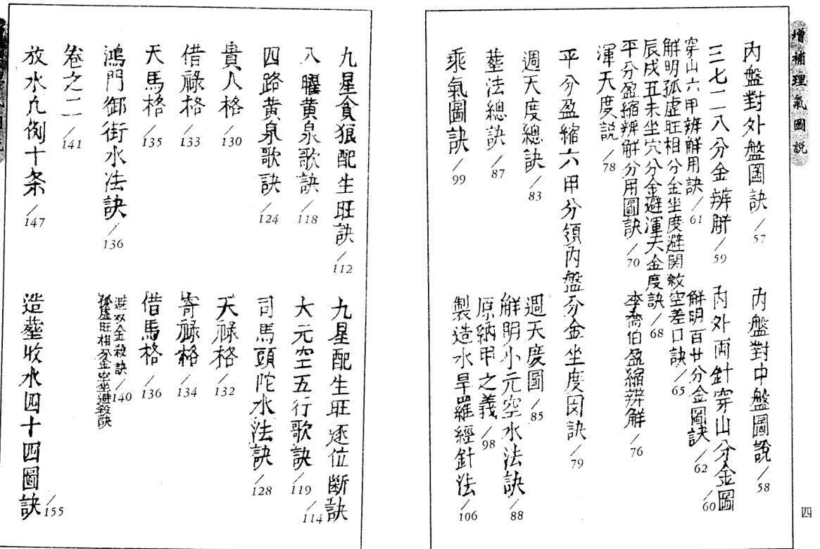 增补理气图说，风水古籍(图3)