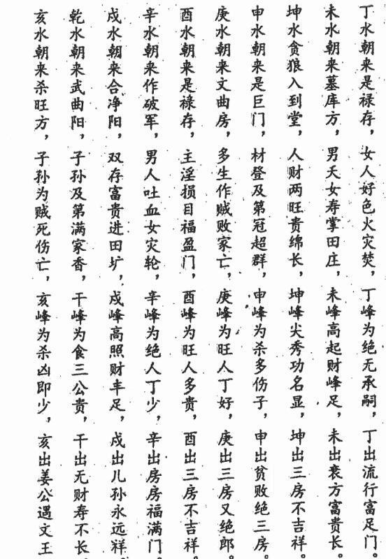 二十四山九星消峰纳水秘本(图4)