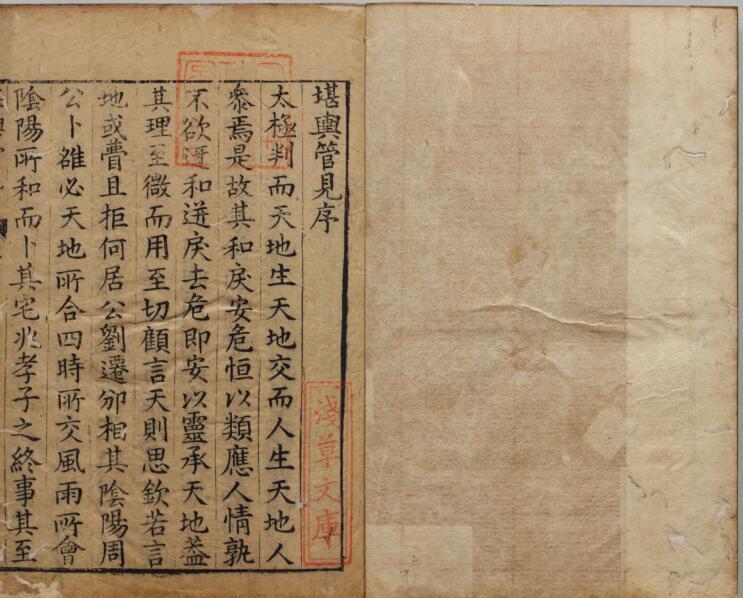 《堪輿管見》 謝廷柱编撰 明萬曆間刊本(图1)