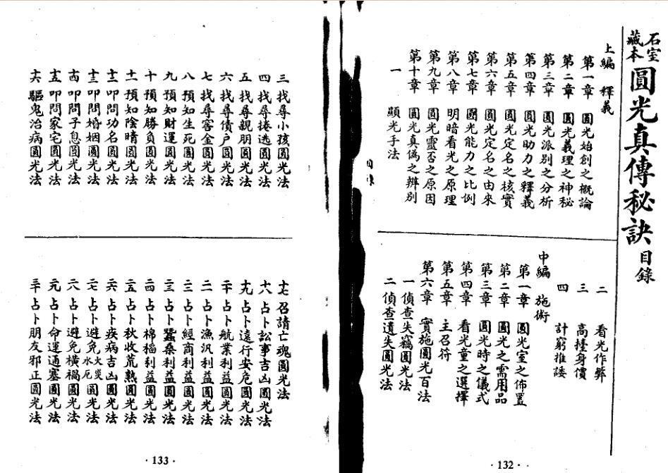（石室藏本）圆光真传秘诀民间符咒(图2)
