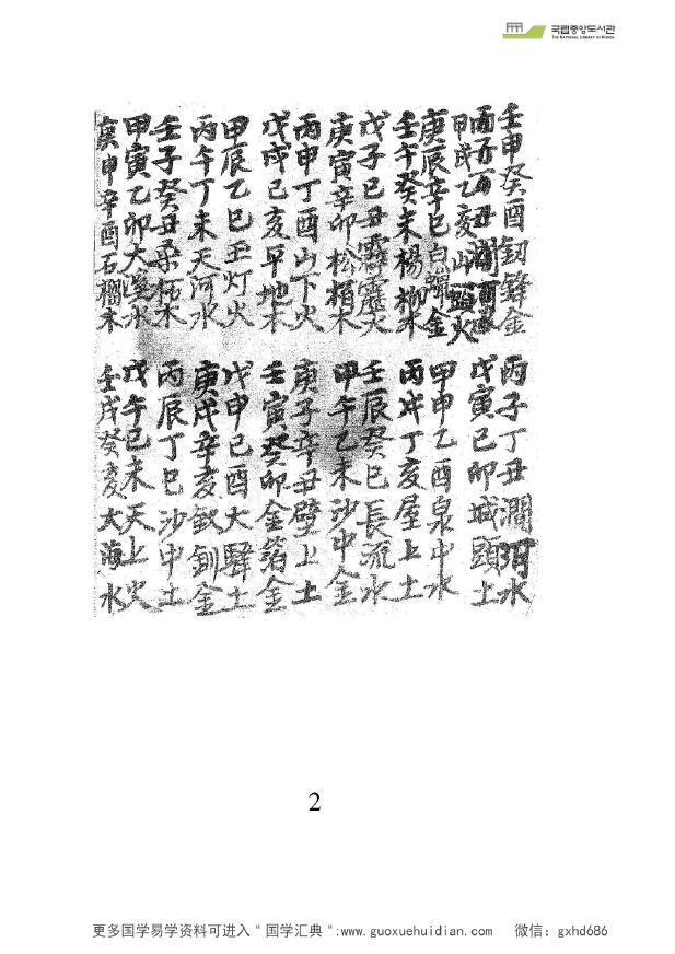 术数命理类古籍手抄本《玄理英选》(图2)