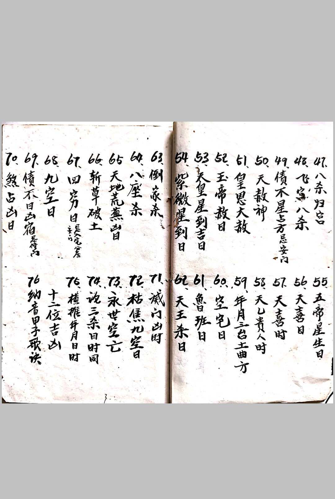 张良淦抄本（术数）(图3)