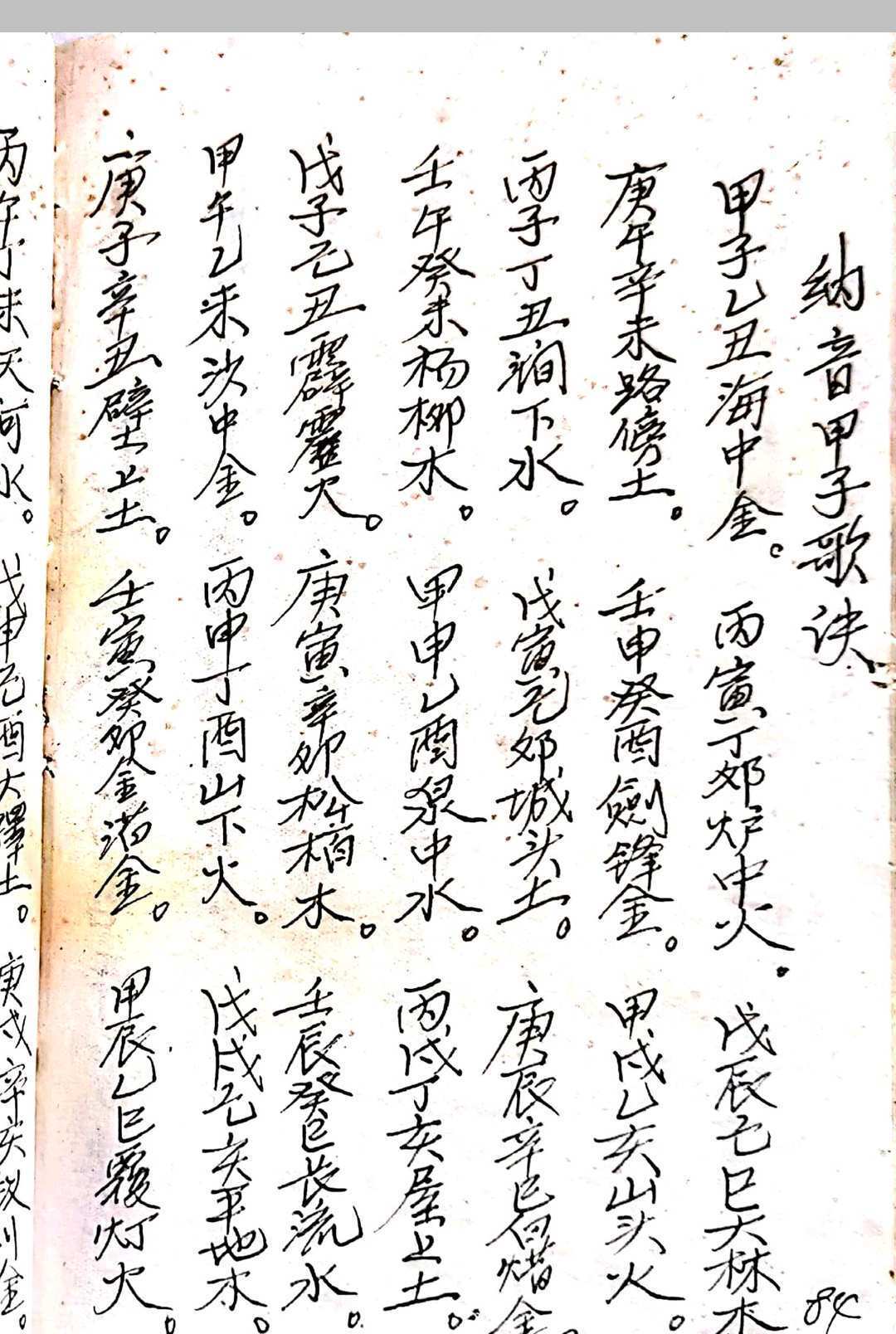 张良淦抄本（术数）(图17)