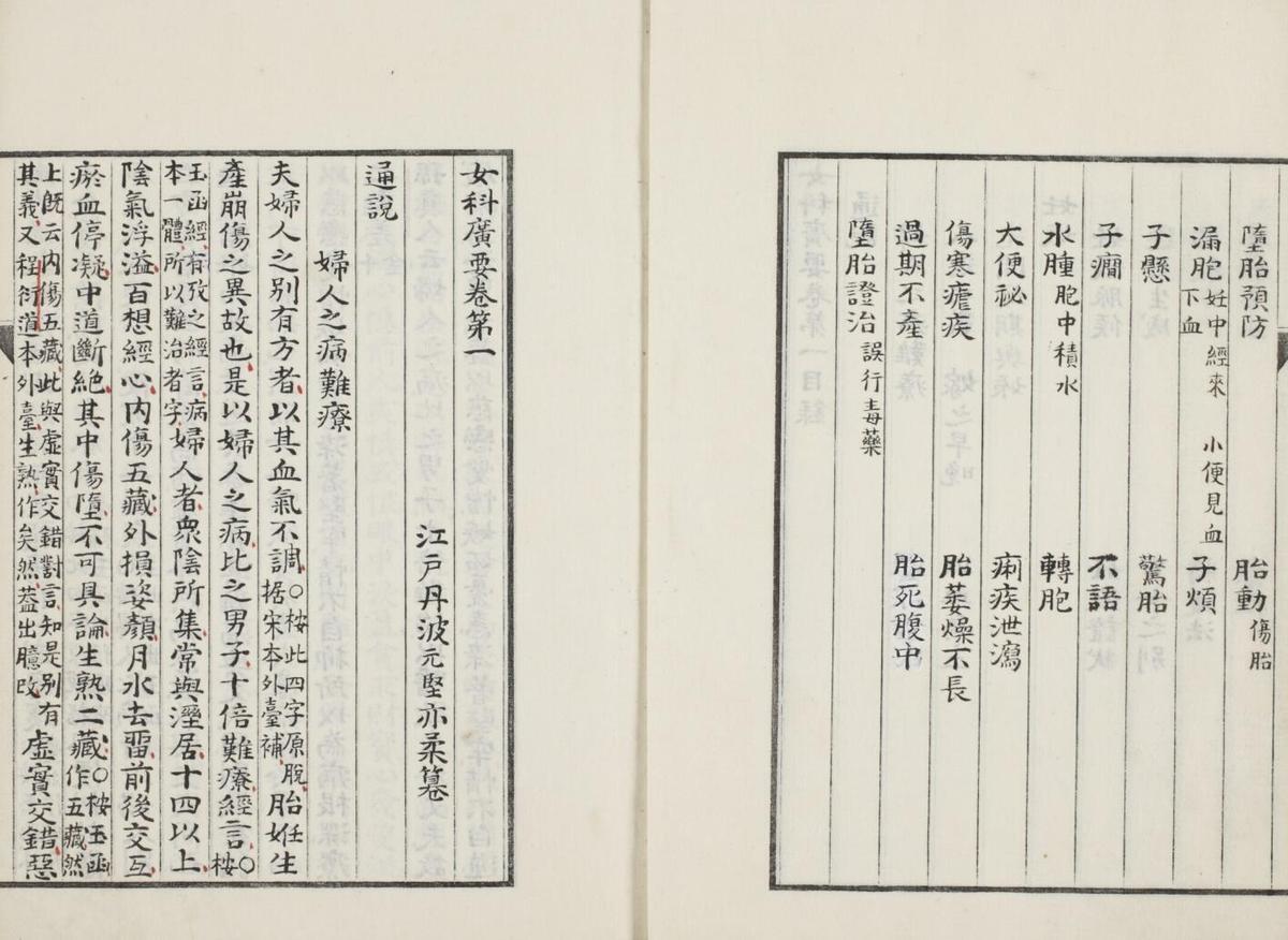 中医古籍《女科广要》5巻(图5)