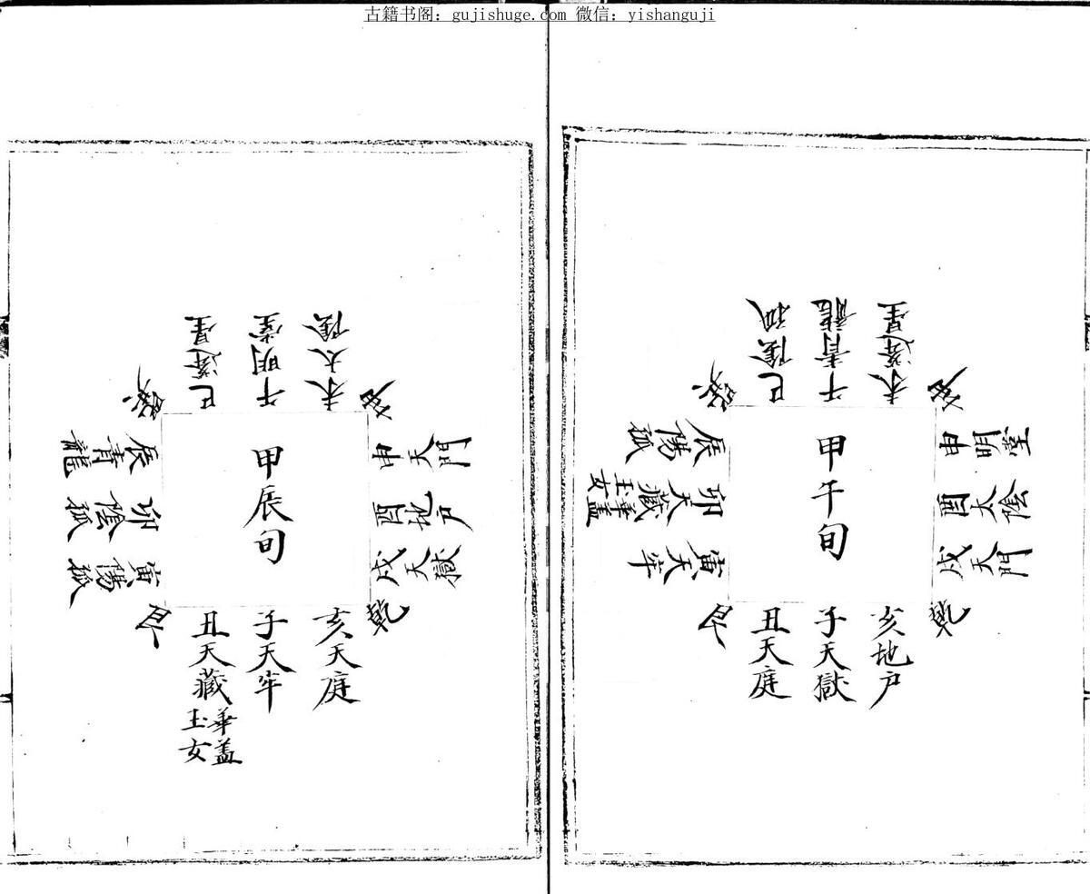 秘传金函奇门隐遁丁甲法书(图7)