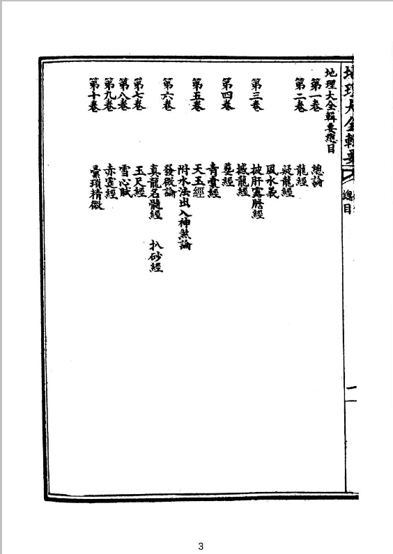 风水书籍《地理大全辑要》(图3)